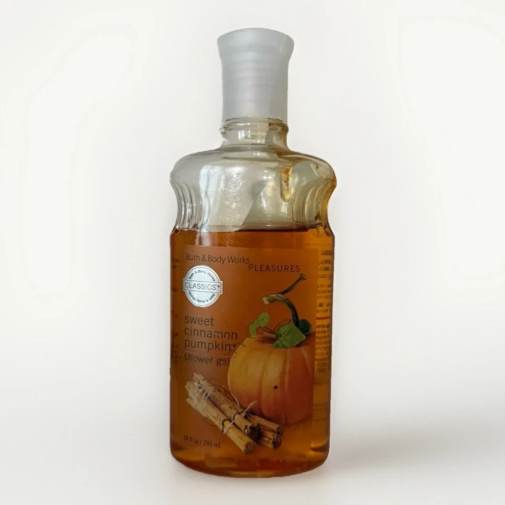 Bath and Body Works Pleasures Sweet Cinnamon Pumpkin Shower Gel 10oz